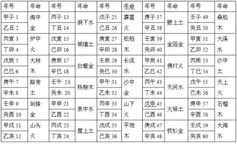 井泉水 納音|八字纳音五行解析——井泉水